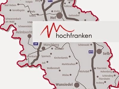 Hochfranken Karte